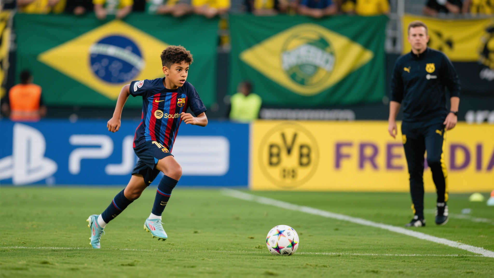 # 才华横溢：年轻，却并非稚嫩
就像昔日助力巴萨